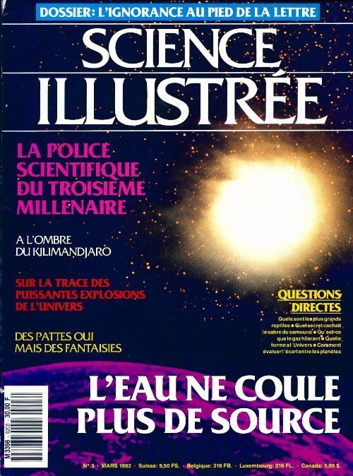 Science illustrée n°3 (4e année) : L'eau ne coule plus de source - Collectif - Livre