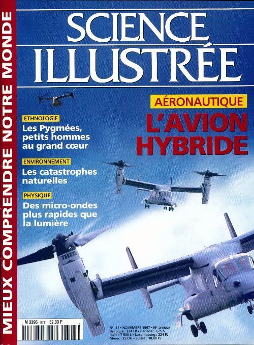 Science illustrée n°11 (9e année) : L'avion hybride - Collectif - Livre