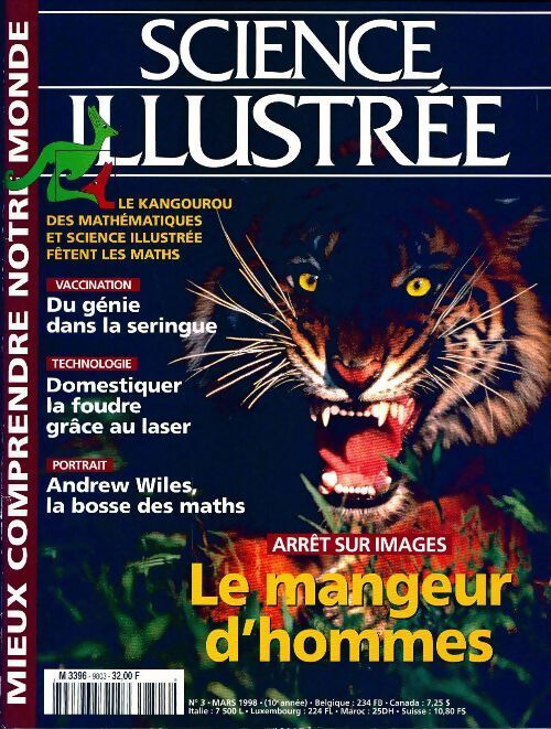 Science illustrée n°3 (10e année) : Le mangeur d'hommes - Collectif - Livre