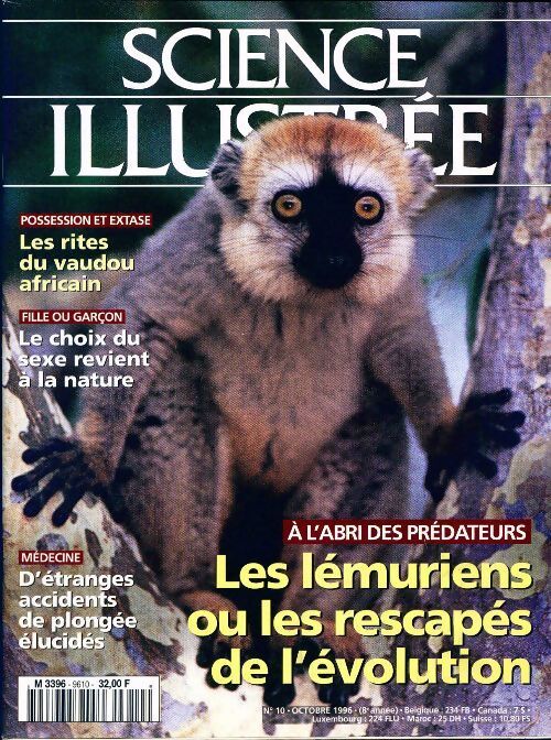 Science illustrée n°10 (8e année) : Les lémuriens ou les rescapés de l'évolution - Collectif - Livre