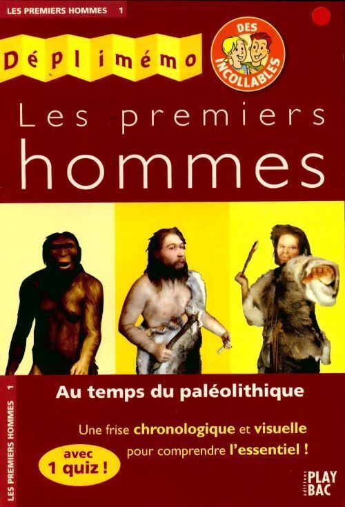 Les premiers hommes : Au temps du paléolithique - L Bouton - Livre