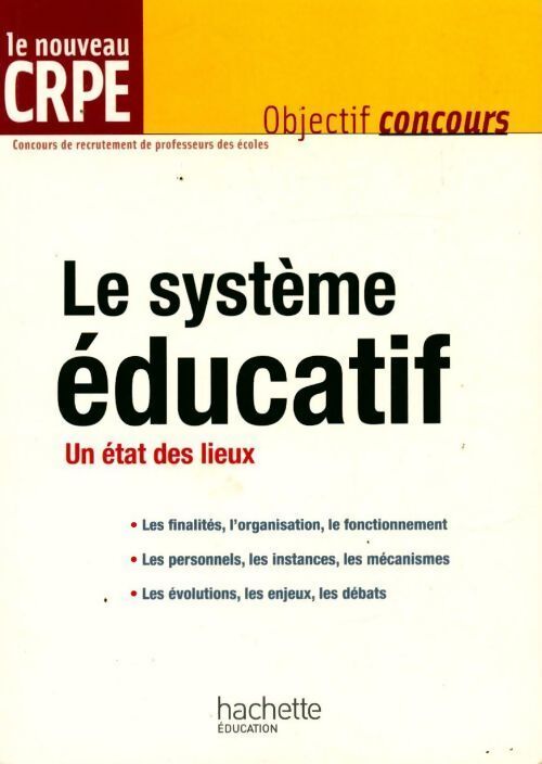 Le système éducatif - Jean-Louis Auduc - Livre