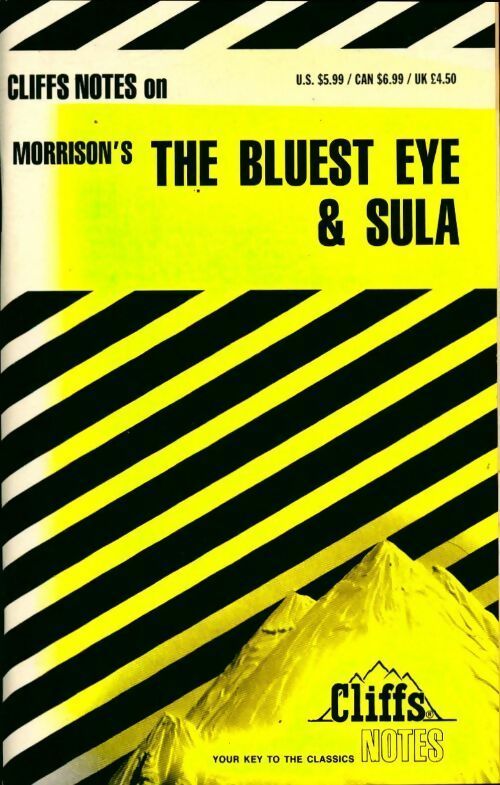 Cliffsnotes on Morrison's the bluest Eye & Sula - Louisa S. Nye - Livre
