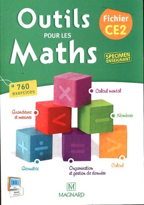 Outils pour les maths - fichier CE2 - specimen enseignant - Collectif - Livre