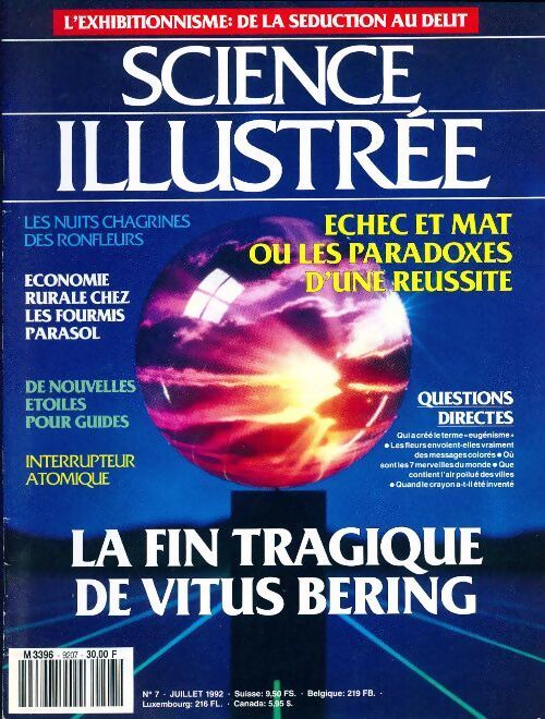 Science illustrée n°7 (4e année) : La fin tragique de vitus bering - Collectif - Livre
