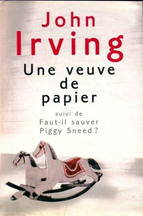 Une veuve de papier - John Irving - Livre