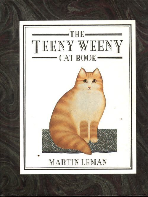 The teeny weeny cat book - Martin Leman - Livre