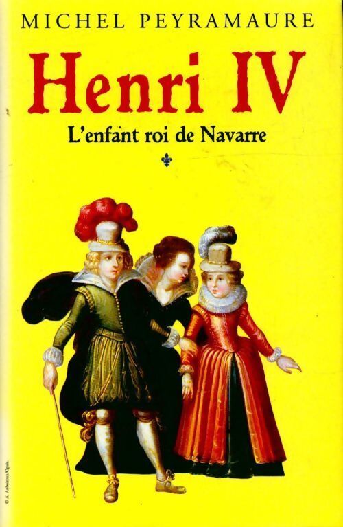 Henri IV Tome I : L'enfant roi de Navarre - Michel Peyramaure - Livre