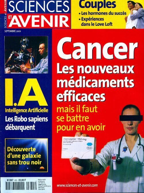 Sciences et avenir n°655 : Cancer, les nouveaux médicaments efficaces - Collectif - Livre