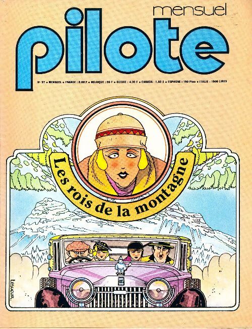 Pilote mensuel n°57 : Les rois de la montagne - Collectif - Livre