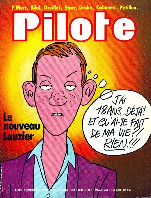 Pilote mensuel n°100 : Le nouveau Lauzier - Collectif - Livre