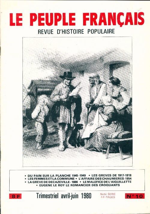 Le peuple français (nouvelle série) n°10 - Collectif - Livre