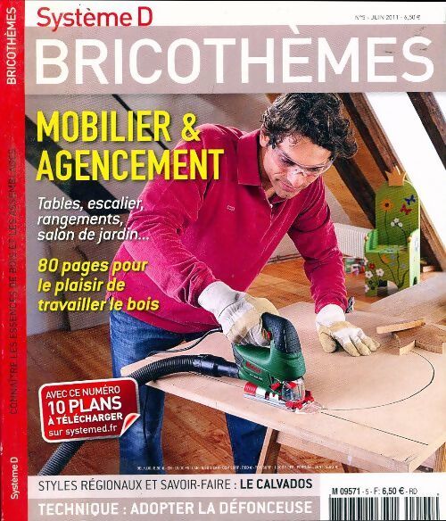 Bricothèmes Systeme D n°5 : Mobilier & agencement - Collectif - Livre
