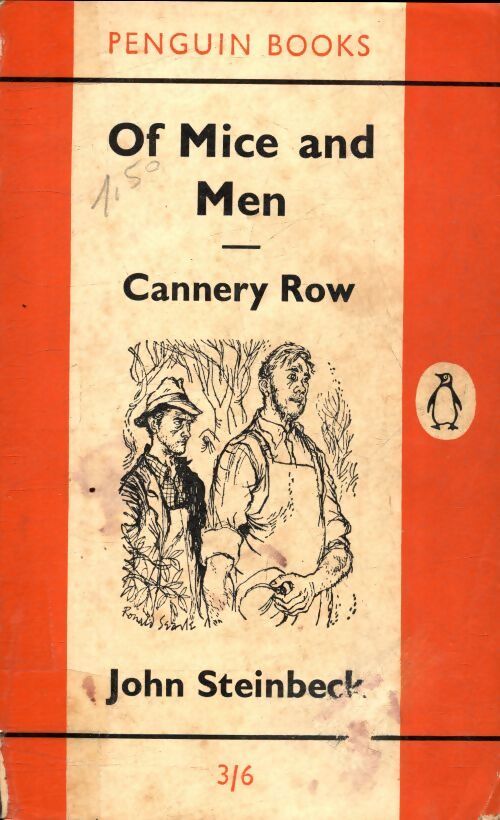 Of mice and men / Cannery row - John Steinbeck - Livre