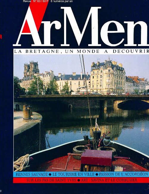 ArMen n°63 : Rennes sauvage / Le tourisme en ville / ... - Collectif - Livre