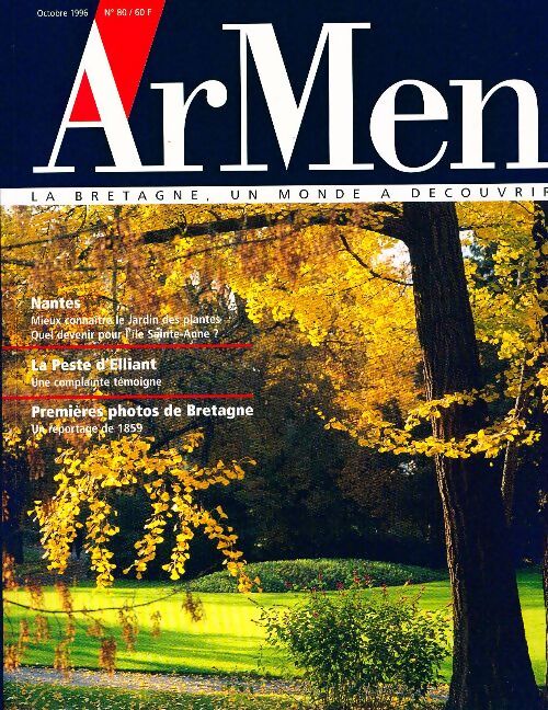 ArMen n°80 : Nantes / La peste d'Elliant / Premières photos de Bretagne - Collectif - Livre
