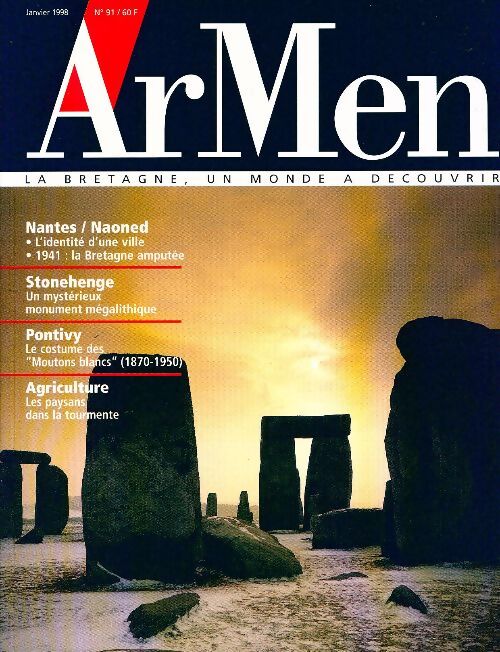 ArMen n°91 : Nantes / Stonehenge / Pontivy / Agriculture - Collectif - Livre
