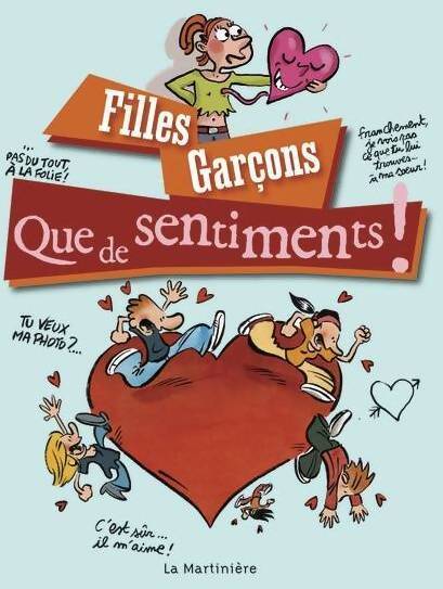 Filles garçons, que de sentiments ! - Collectif - Livre