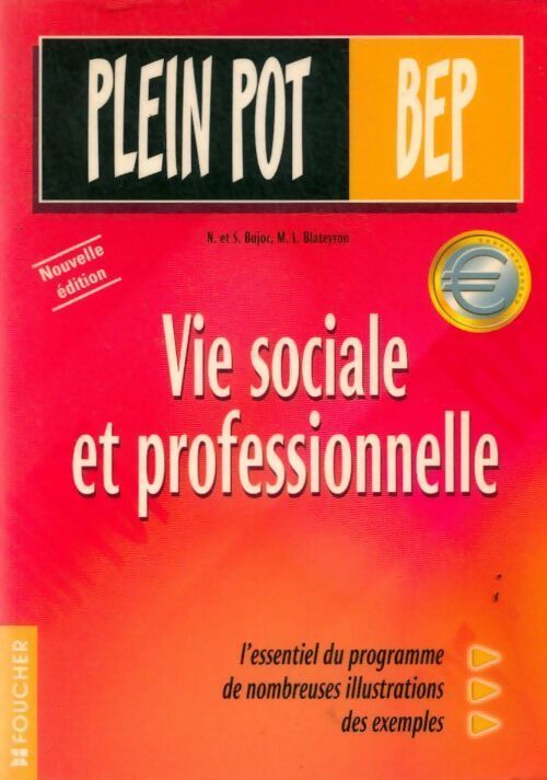 Vie sociale et professionnelle BEP tertiaires - Stéphane Bujoc - Livre