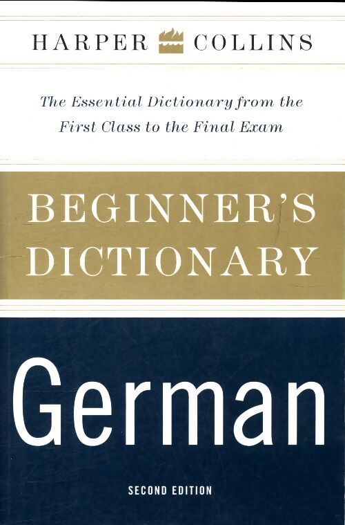 Harpercollins beginner's german dictionary - Collectif - Livre