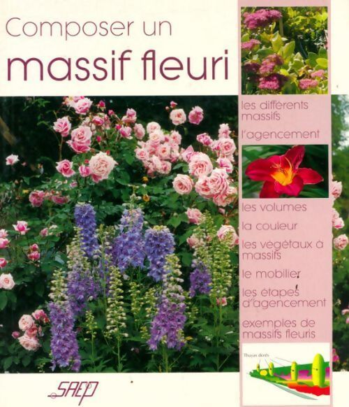Composer un massif fleuri - Jean-François Trouvé - Livre