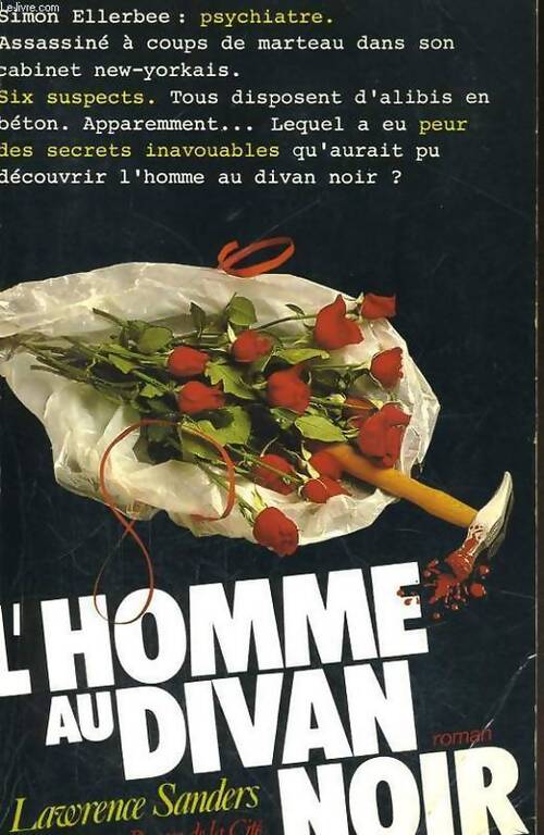 L'homme au divan noir - Lawrence Sanders - Livre