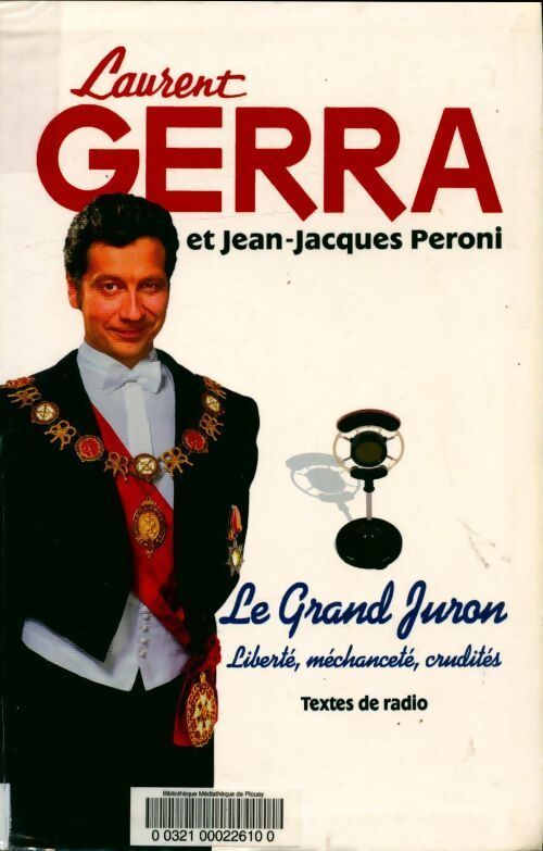 Le grand juron - Laurent Gerra - Livre