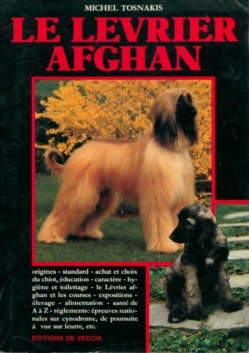 Le lévrier afghan - Michel Tosnakis - Livre