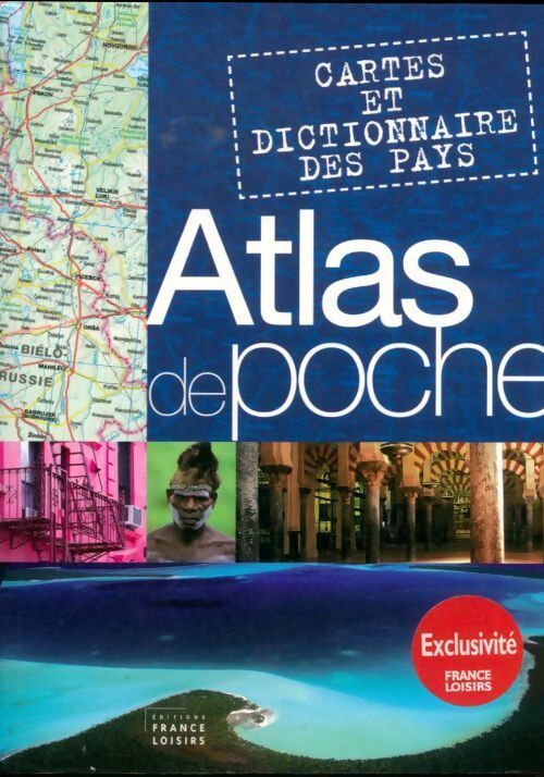 Atlas de poche. Cartes et dictionnaires des pays - Collectif - Livre