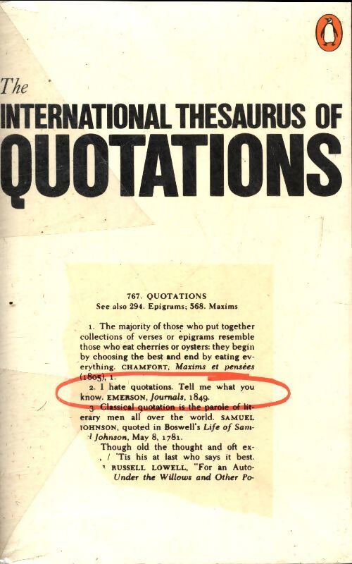 The international thesaurus of quotations - Rhoda Thomas Tripp - Livre