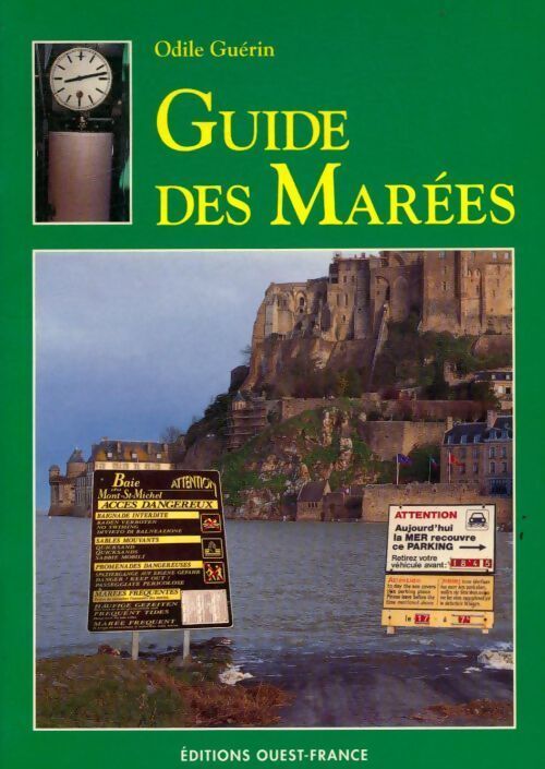 Guide des marées - Odile Guérin - Livre