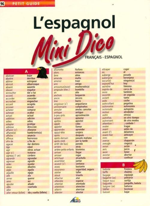 L'espagnol mini dico - Collectif - Livre