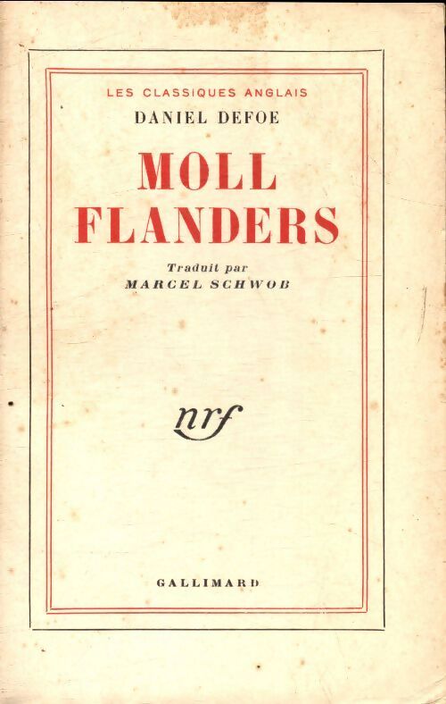 Moll Flanders - Daniel Defoe - Livre