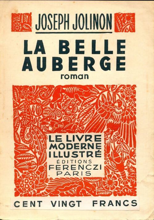 La belle auberge - Joseph Jolinon - Livre