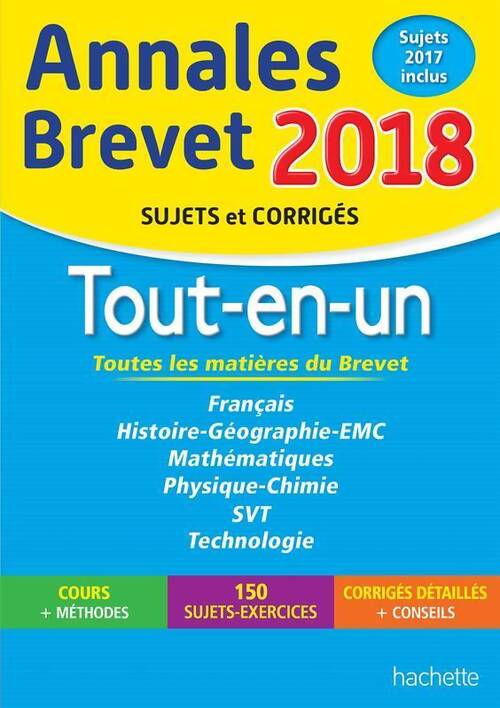 Annales brevet 2018 - Brigitte Réauté - Livre