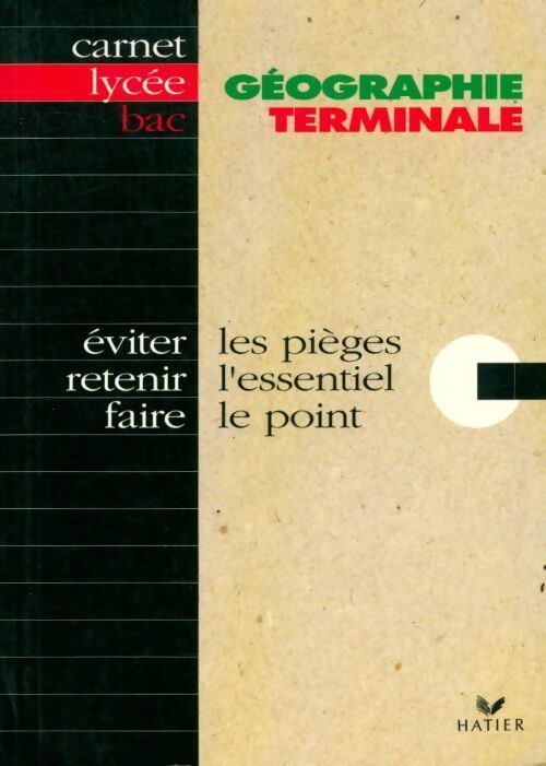 Géographie Terminale - Jean-Pierre Barret - Livre