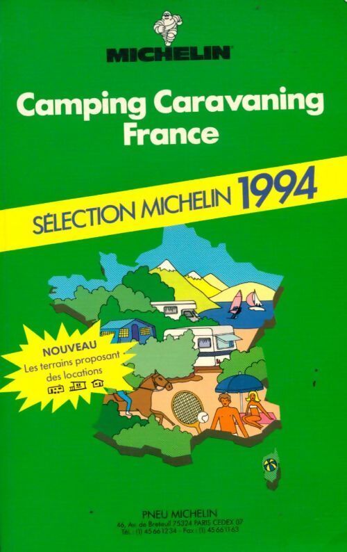 Camping caravaning France 1994 - Collectif - Livre