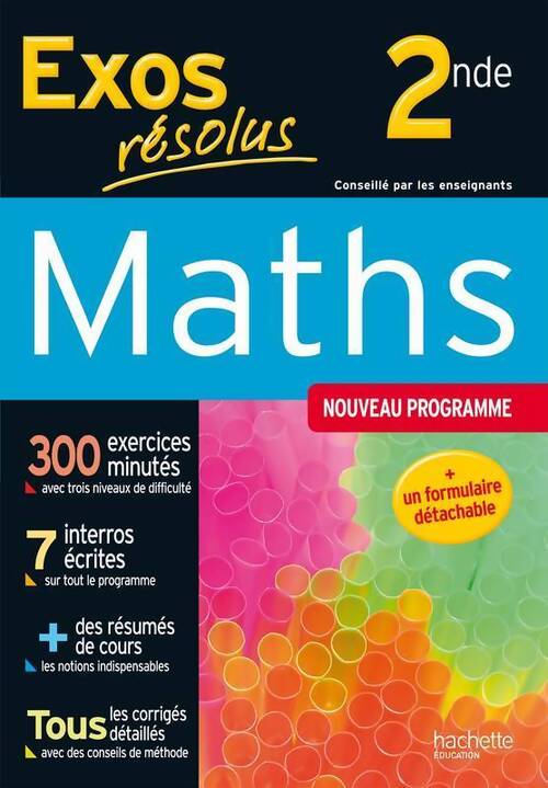 Maths Seconde - Lydia Misset - Livre