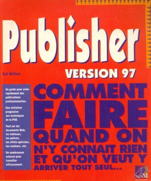 Publisher 97 - Ed Willet - Livre