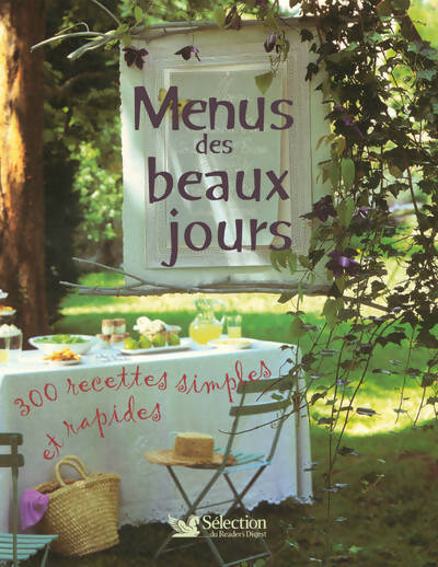 Menus des beaux jours - Françoise Zimmer - Livre