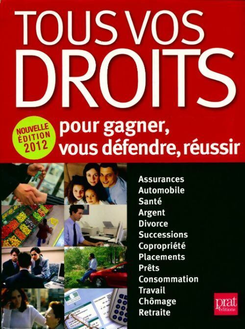 Tous vos droits 2012 - Bertrand Couette - Livre