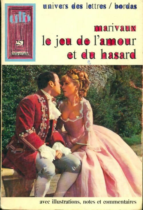 Le jeu de l'amour et du hasard - Marivaux - Livre