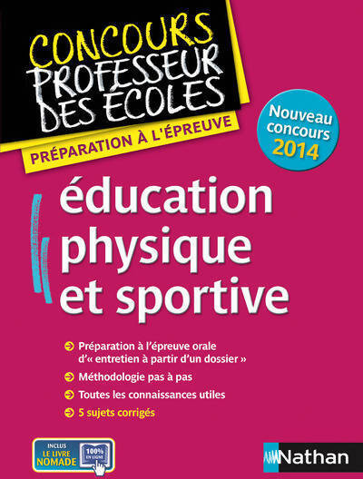 Education physique et sportive, épreuve orale (CRPE) - Alain Saint-Jalmes - Livre