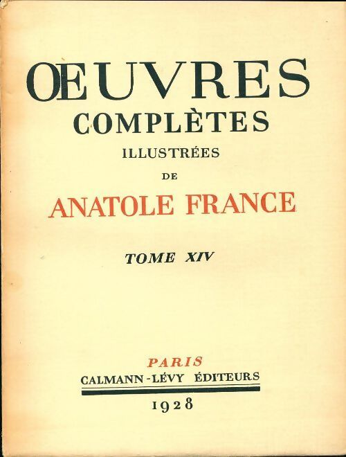 Crainquebille, putois, riquet et plusieurs autres récits profitables - Anatole France - Livre