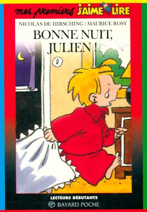 Bonne nuit, Julien ! - Nicolas De Hirshing - Livre