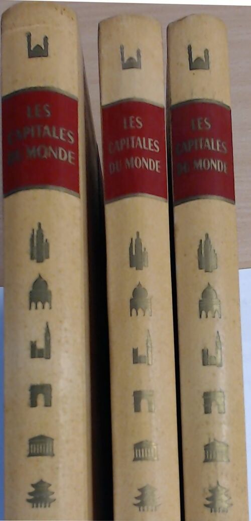 Les capitales du monde. Politiques économiques et religieuses (3 vols) - Couson Alphonse - Livre
