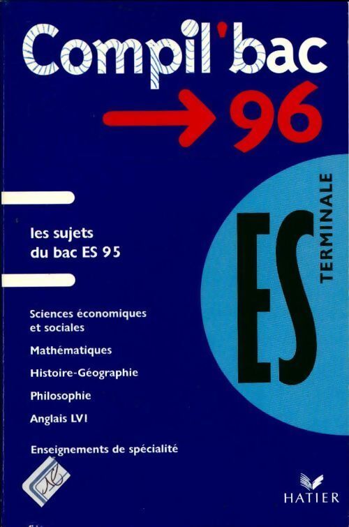 Terminale ES 1995 - Collectif - Livre