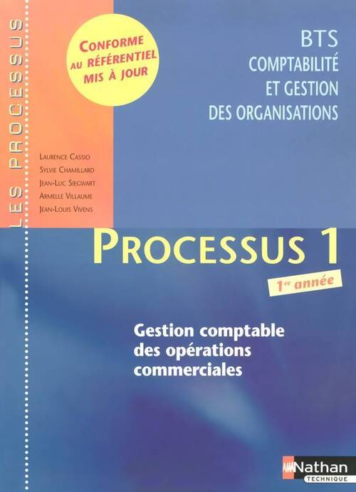 Processus 1 BTS 1ère année - Sylvie Chamillard - Livre