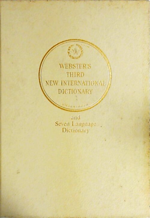 Webster's third new international dictionary (3 vols.) - Collectif - Livre