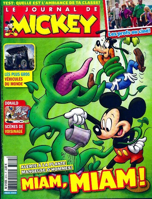 Le journal de Mickey n°3174 : Miam, miam ! - Collectif - Livre